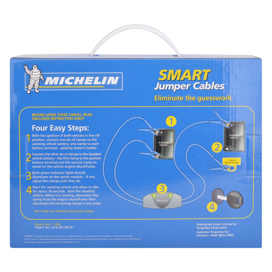 Cáp bình Ô tô thông minh Michelin 5100