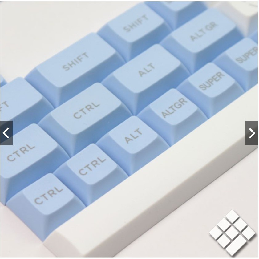 Set Keycap Powder Blue 145