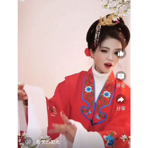 Set trang phục hí kịch Trung Quốc biểu diễn chụp ảnh