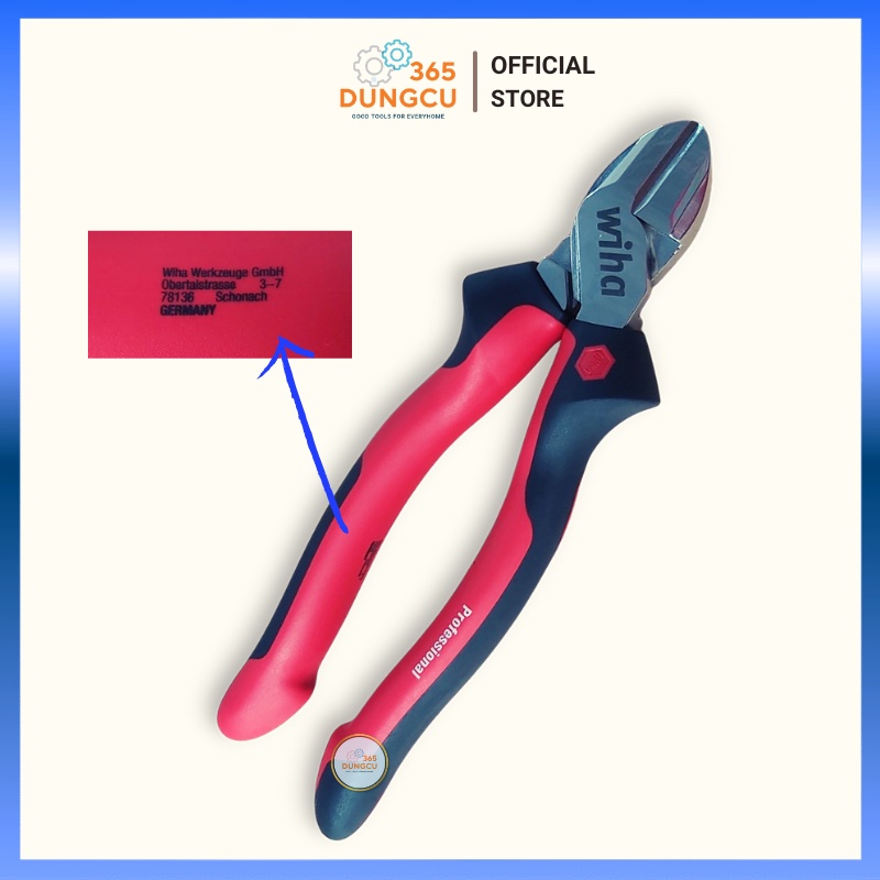 Kìm cắt Wiha 43339 PRO Germany 180mm - Hàng chính hãng