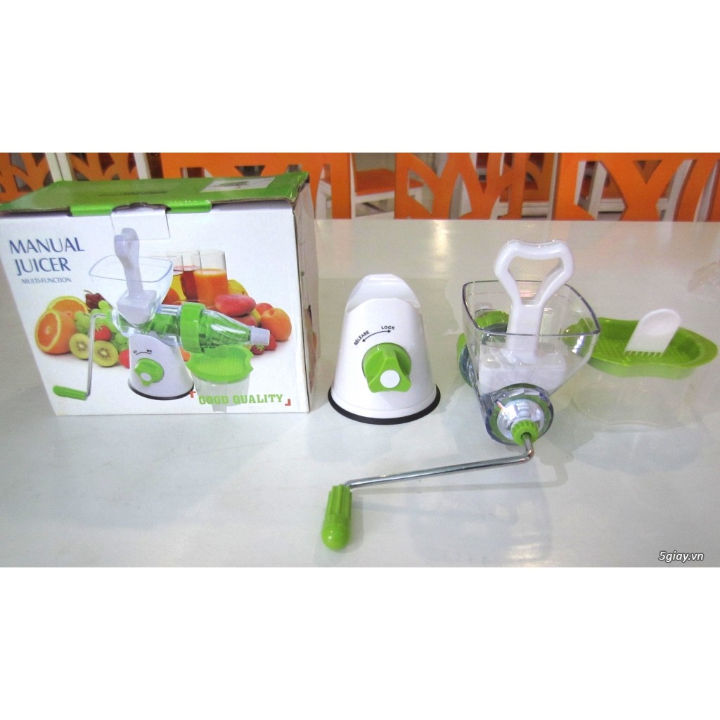 Máy xay ép trái cây bằng tay Manual Juicer Chính Hãng