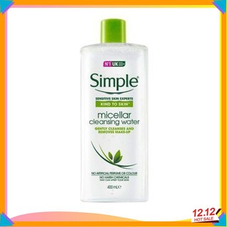 NƯỚC TẨY TRANG Simple Kind to Skin Micellar Cleansing Water 200ML MẪU 2020