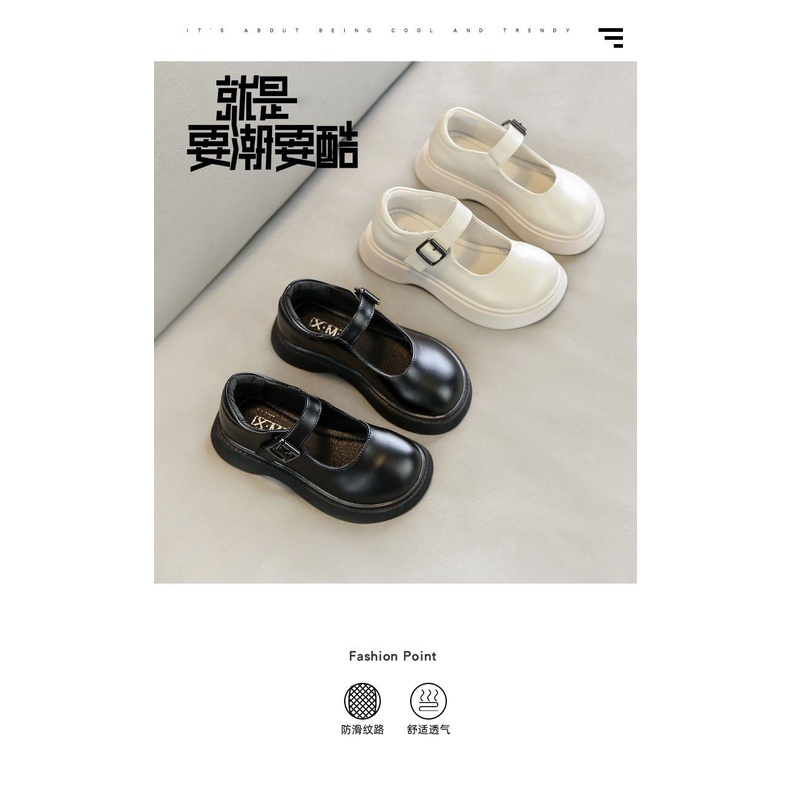 Giày Búp Bê Da Thời Trang Xuân Thu Lolita 20222 Dành Cho Bé Gái