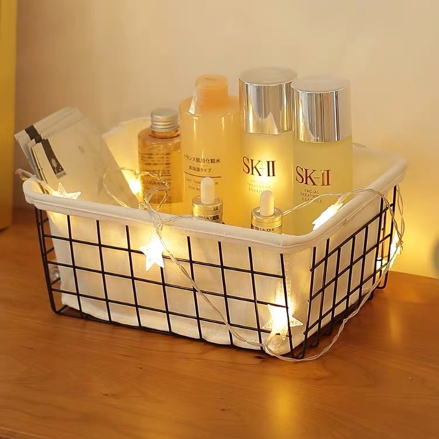 Rổ sắt đựng đồ, trang trí