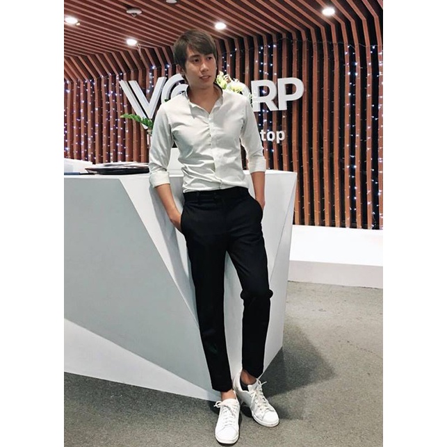 Quần Baggy Nam Cạp Cao Ống Suôn Dáng Đứng Chất Đẹp Ít Bám Bụi Không Xù Lông Không Bai Gião Hàng Loại 1