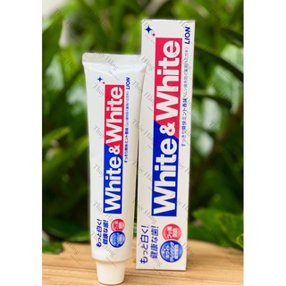Kem Đánh Răng Lion White & White Nhật Bản - Tuýp 150g