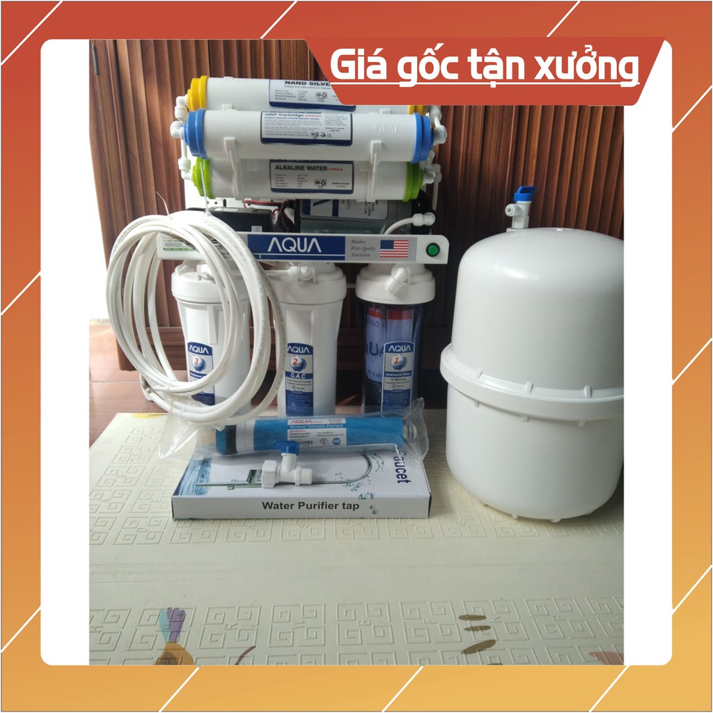 Máy lọc nước AQUA 8 9 10 cấp lọc không vỏ tủ