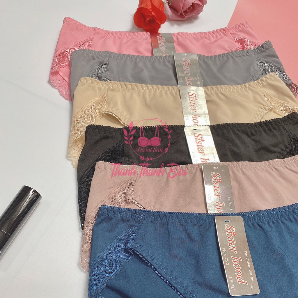 Quần lót Thái Lan Sisterhood 723 – Form L , Quần chip chất thun lạnh, co giản 4 chiều
