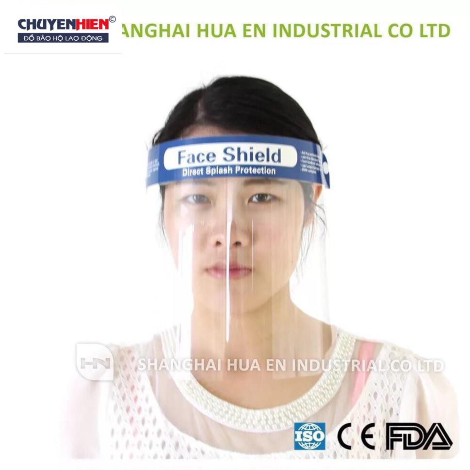 Mạng che mặt phòng dịch, kính chống giọt bắn y tế faceshield