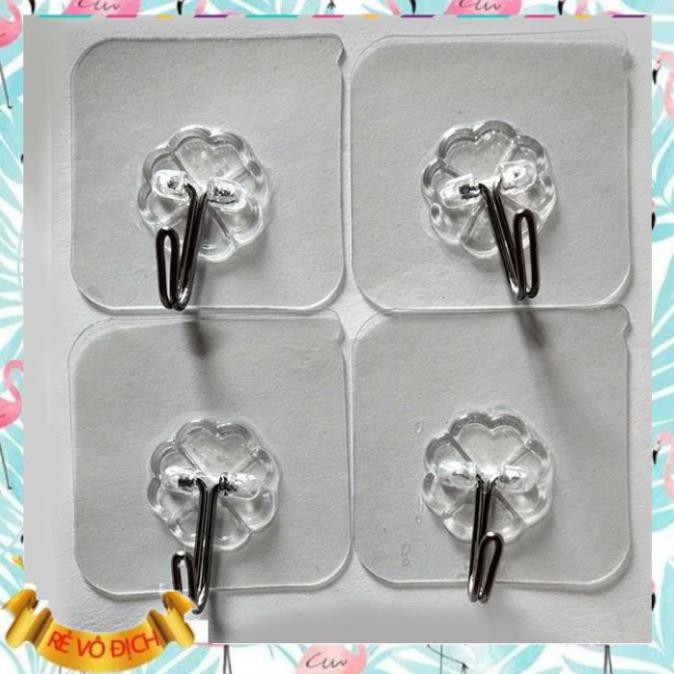 Bán Sỉ - Móc Treo Trong Suốt Dán Tường Chất Lượng Loại 1K / 1 cái