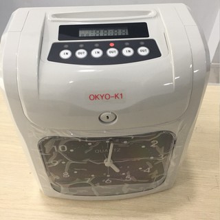 Máy chấm công Thẻ Giấy Okyo K1[ Tặng 200 thẻ]