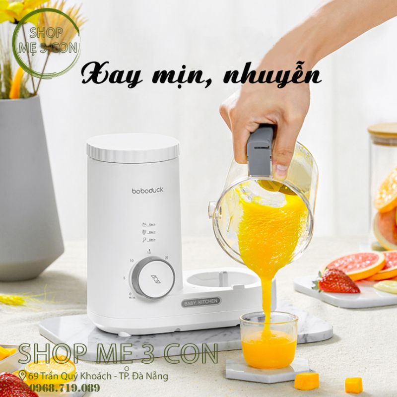 {ENGLISH VERSION 2023- HÀNG MỚI VỀ. BH 12TH} MÁY XAY HẤP ĐA NĂNG THỨC ĂN DẶM CHO BÉ