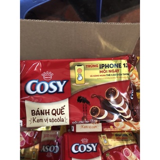 Cosy Quế 135g ( cam-dứa-socola-dâu) hỏa tốc 2h