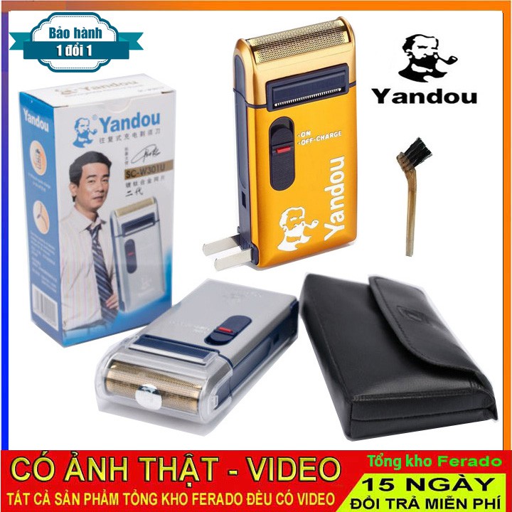 máy cạo râu yandou SCW 301U  Bảo Hành 12 tháng