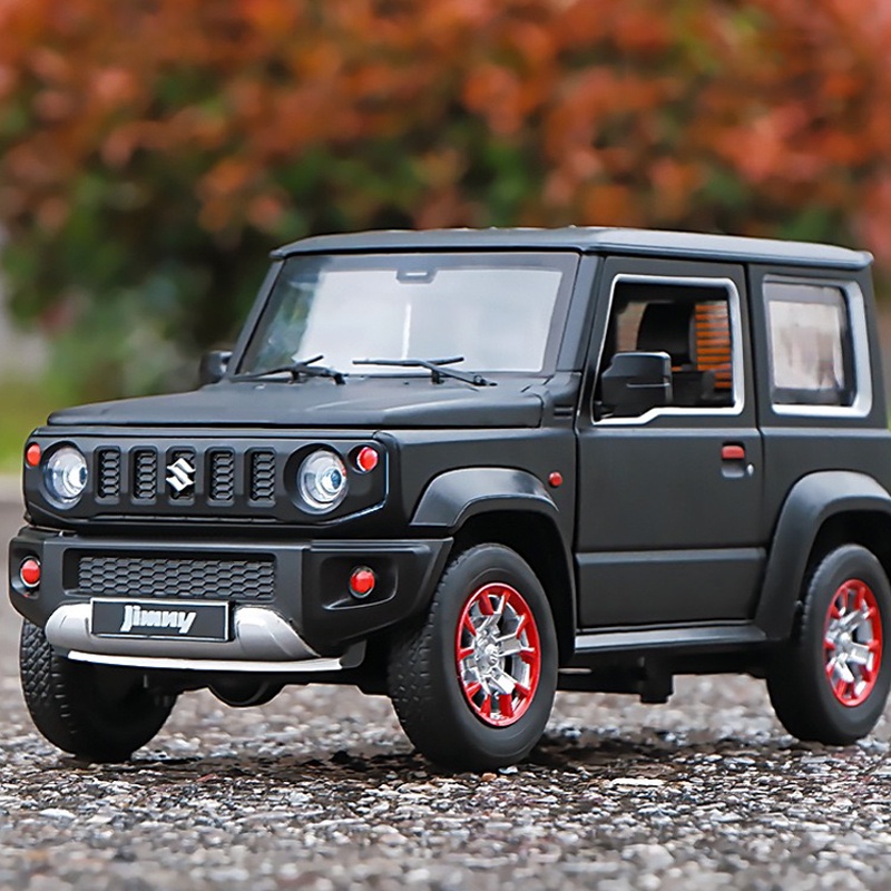Mô Hình Xe Hơi Suzuki Jimny Bằng Hợp Kim Tỉ Lệ 1: 18 Có Đèn Và Nhạc