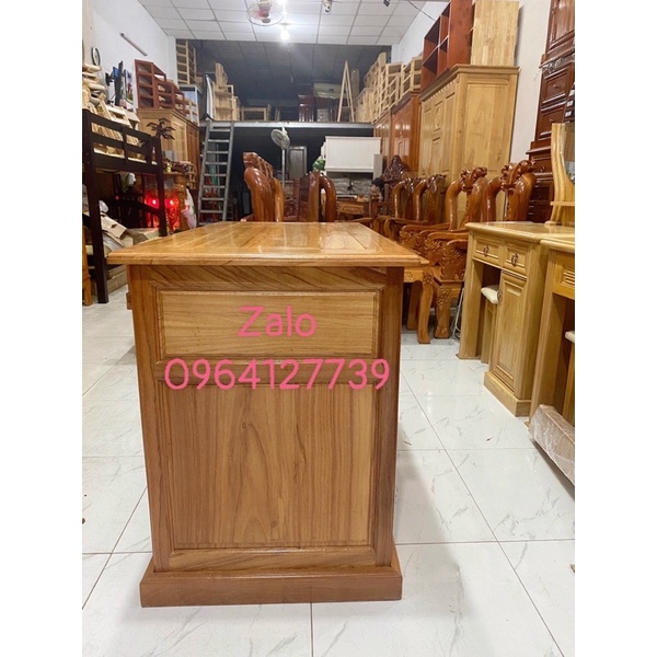 Bàn làm việc gỗ gõ đỏ 100%