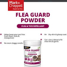 [xuất xứ Ireland] Bột ngừa ve chó chó mèo M&amp;C  (VETIQ) FLEA GUARD POWDER (FLEA &amp; TICK REPELLANT) 60g