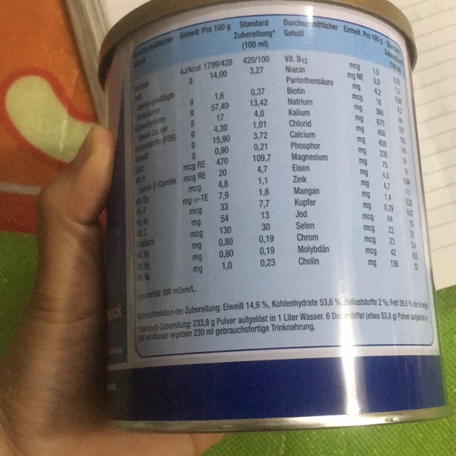 Vitamin sữa Đức