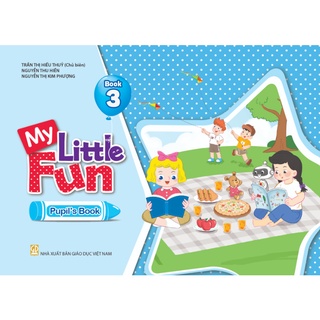 Sách - Bộ My Little Fun book 3 Class book+Activity book 5-6 tuổi