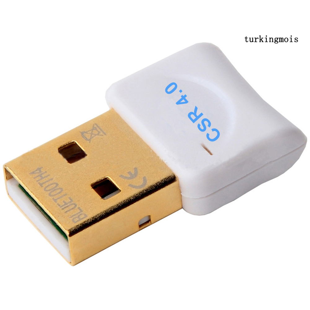 Bộ Thu Phát Âm Thanh Bluetooth Usb V4.0 Cho Pc Win8 / 10 Kèm Phụ Kiện