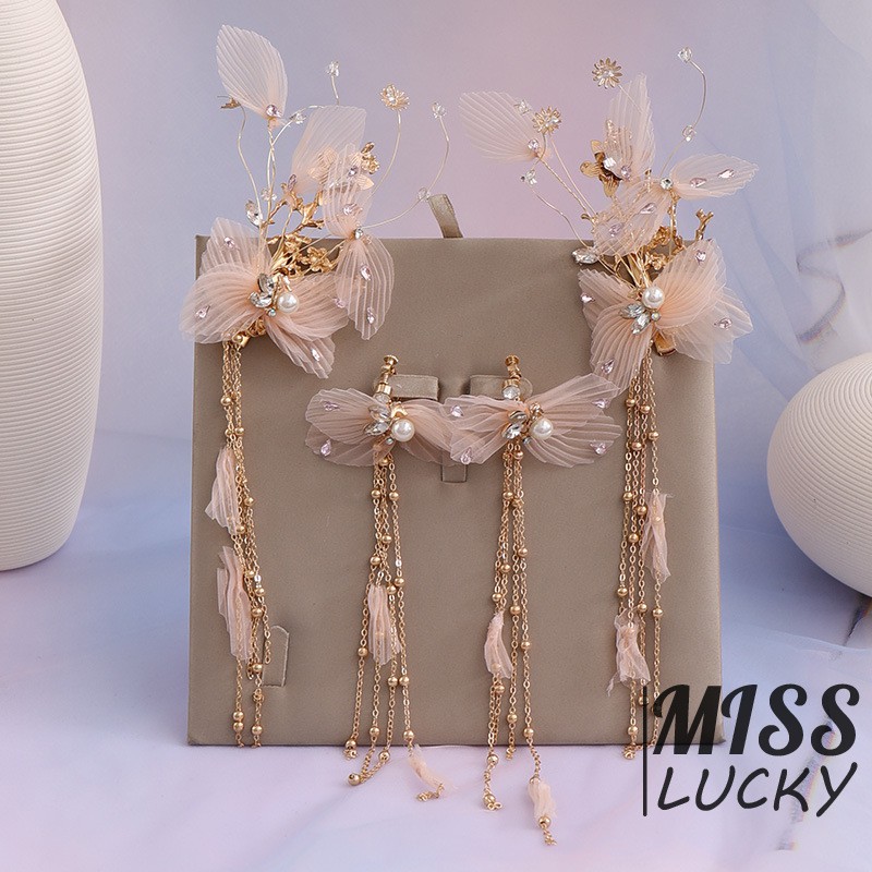 Phụ kiện tóc phong cách retro thời trang cho nữ