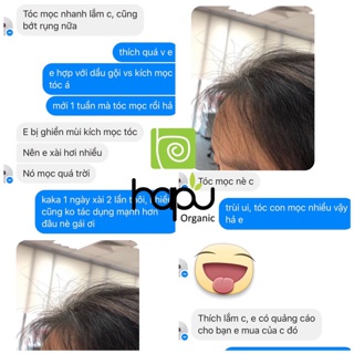 Tinh Chất Kích Thích Mọc Tóc Gấp 5 Lần Hapu Organic