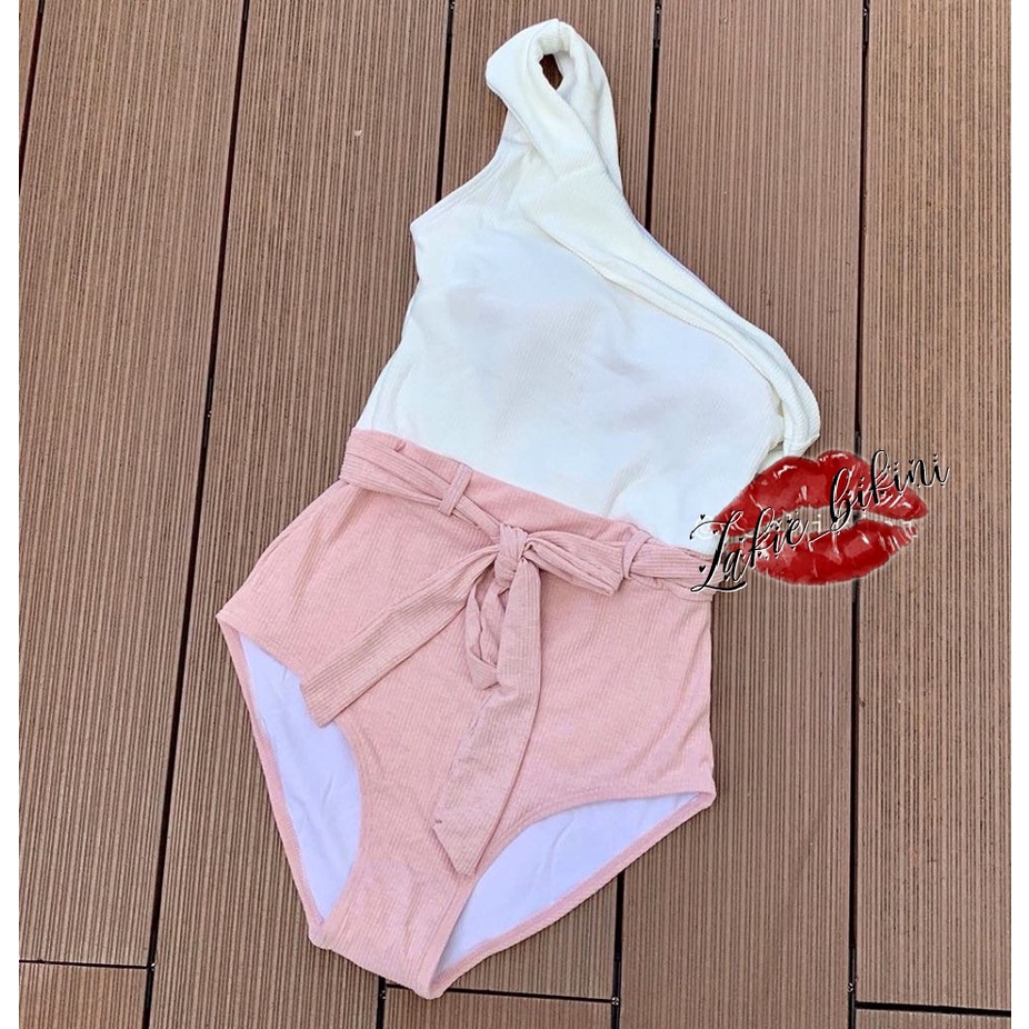 Bikini Dún Bèo Một Mảnh Tiểu Thư Hàn Quốc Sang Chảnh