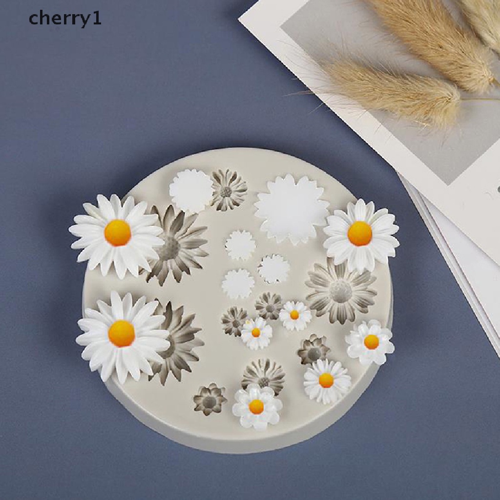 Khuôn Silicone Làm Bánh Hình Hoa Cúc 1 Cái