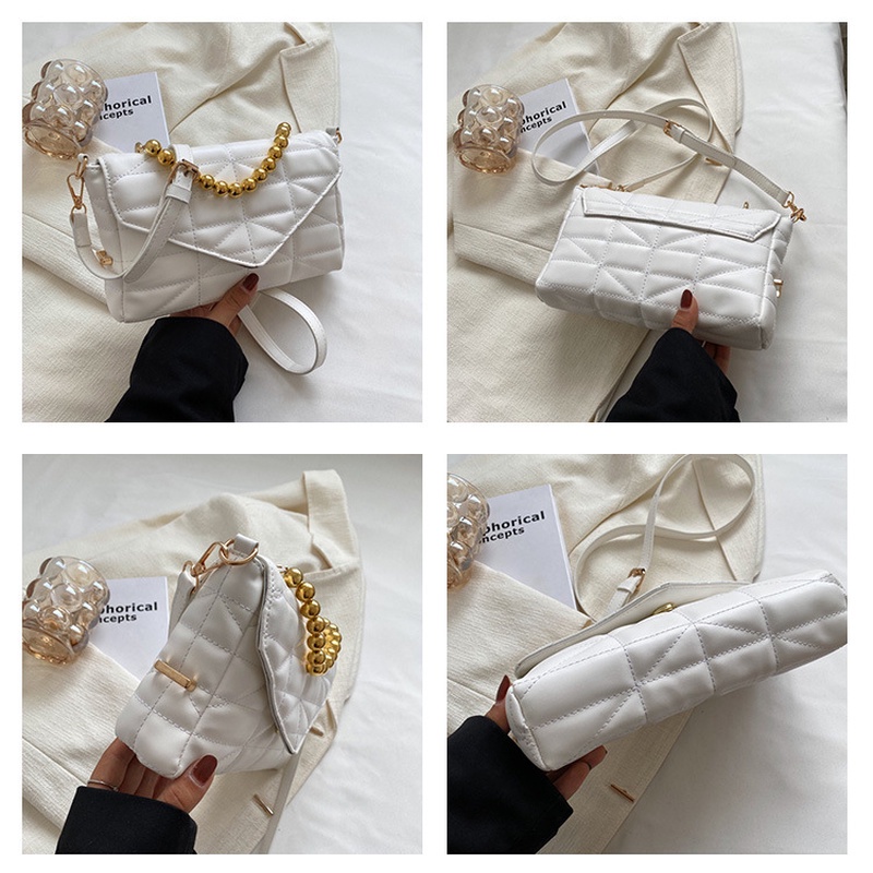 Túi Đeo Chéo Vai Kiểu Vuông Nhỏ Màu Trơn Mẫu Mới 2022 NB00201