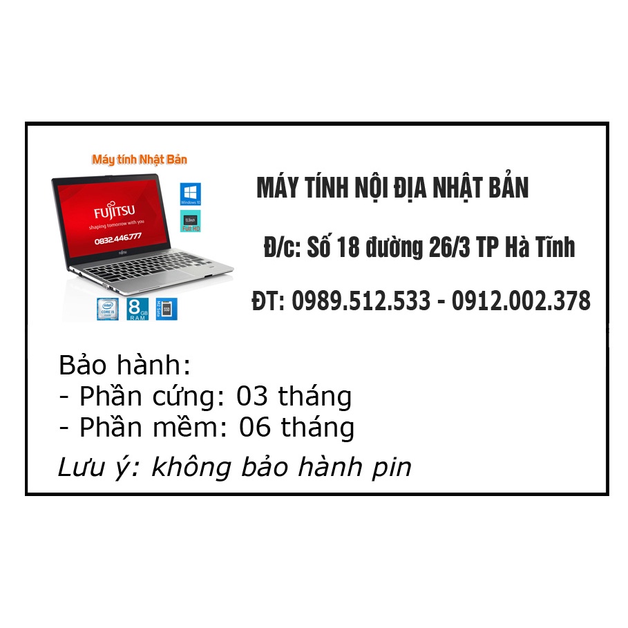 Laptop Fujitsu Nội Địa Nhật Bản