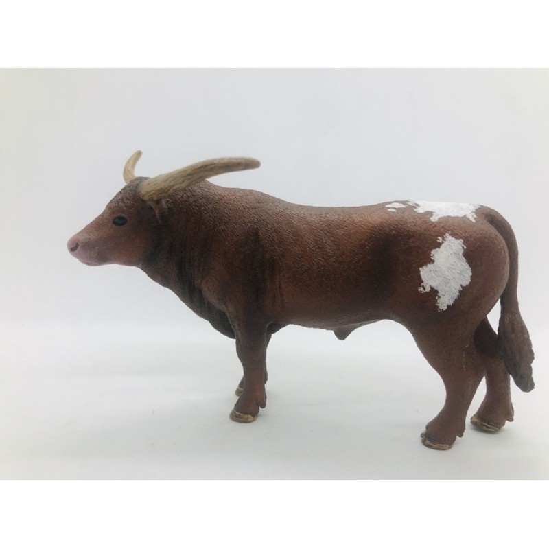 Mô hình đônng vật , đồ chơi con vật Schleich Schleich chính hãng Bò Longhorn Texas đực 13866 - Schleich House