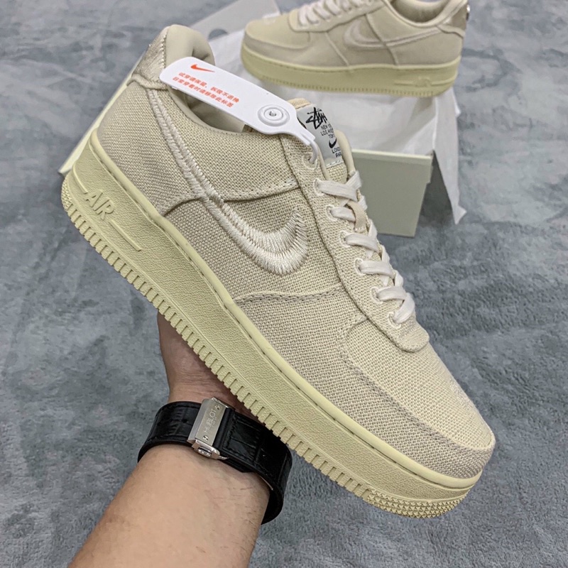 GIÀY AF1 VẢI LOW ST.USSY LAI AU [ FREESHIP + BOX ]