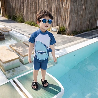 Set bơi rời Shark bé trai- cá mập xanh
