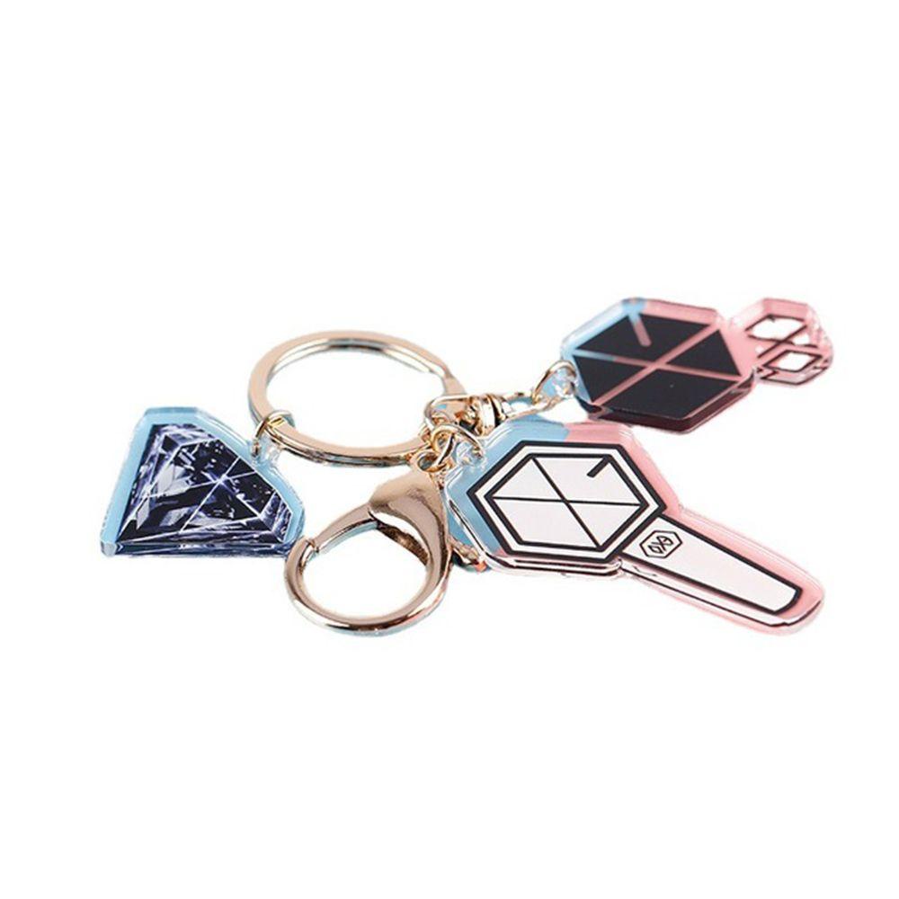 Móc Khóa Acrylic Họa Tiết Nhóm Nhạc TWICE BT21 BTS GOT7 BLACKPINK EXO KPOP