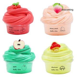 Đồ chơi chất nhờn ma quái slime hình trái cây / đào / cherry độc đáo 60ml