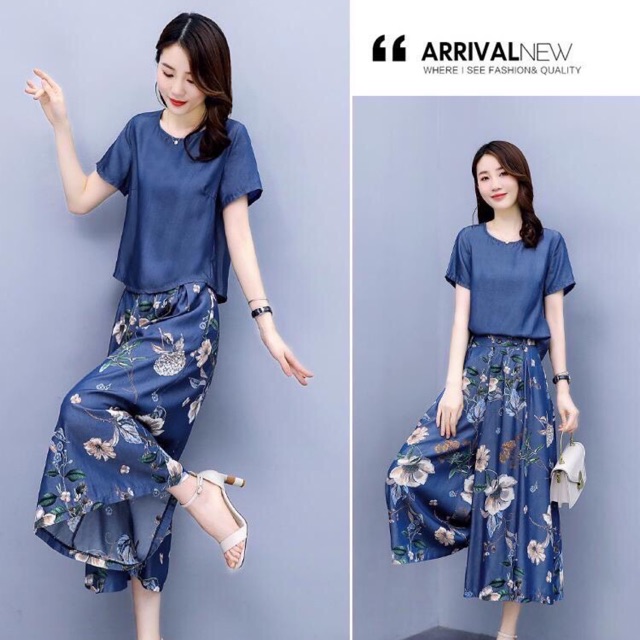 Set bộ jean cao cấp. Nhập Qc
