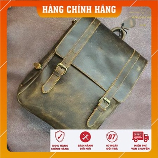 Balo da bò miếng bl102 - 100% da bò thật bh 3 năm l men's level store