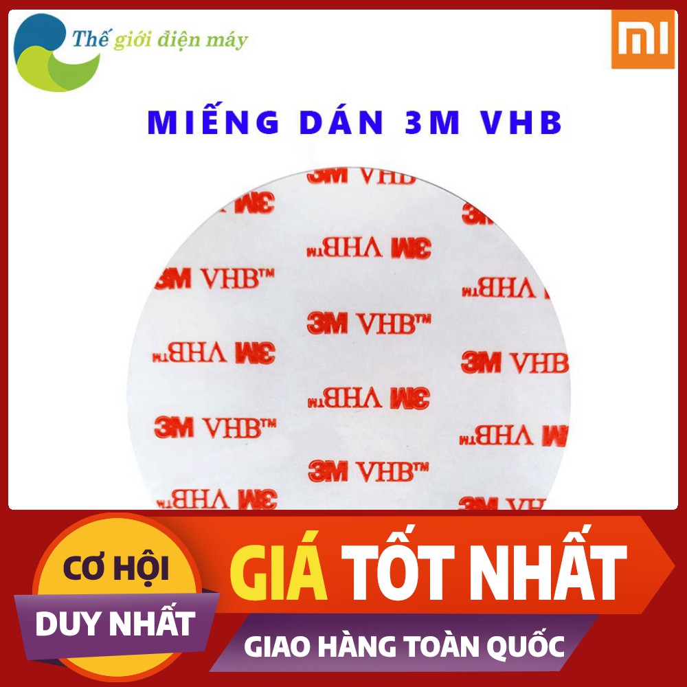 [SaleOff] Miếng dán 2 mặt 3M VHB/ Keo dính liên kết 2 mặt Đường kính 5cm- Thế Giới Điện Máy .