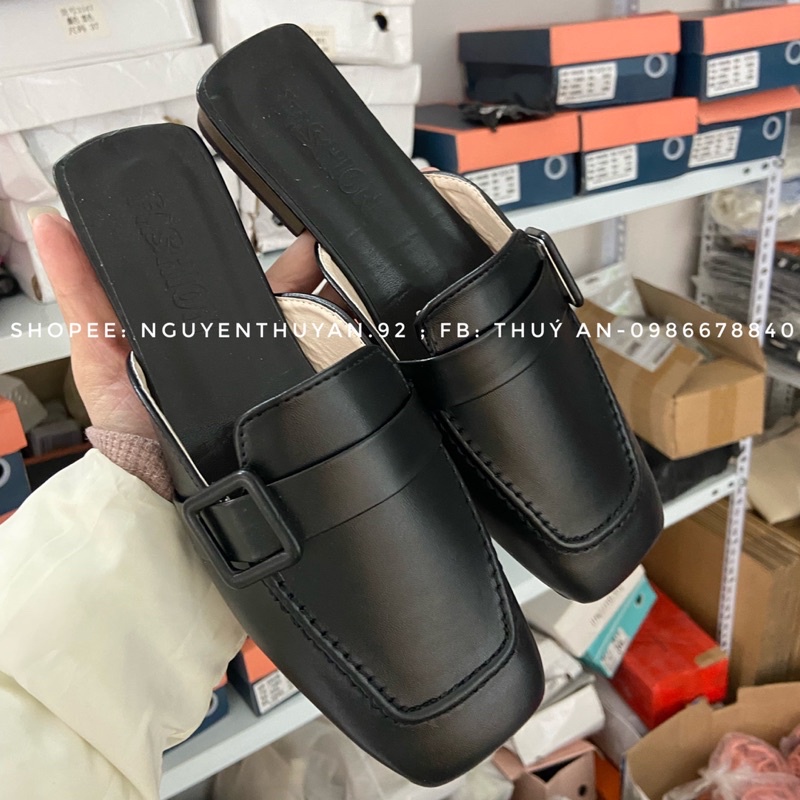 Sục nữ da mềm mũi vuông ⚡️ANDUSTORE⚡️