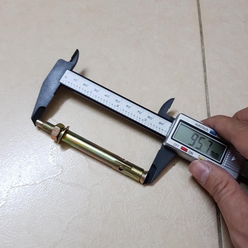 Vít nở sắt (tắc kê sắt) nhiều cỡ