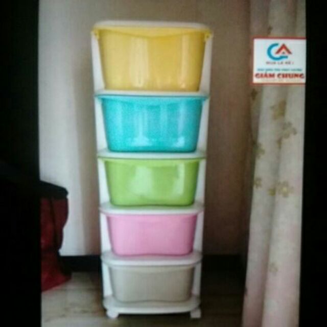 Tủ nhựa 5 tầng