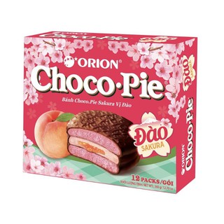 Bánh Chocopie Orion Sakura Vị Đào 360g