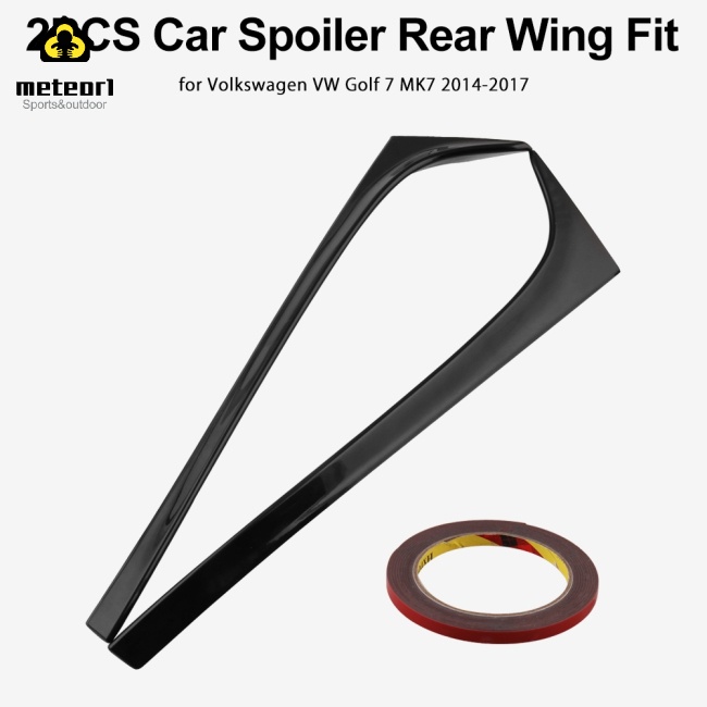 Set 2 miếng dán trang trí viền cửa sổ sau xe hơi cho Golf 7 Mk7 2014-2019
 | BigBuy360 - bigbuy360.vn