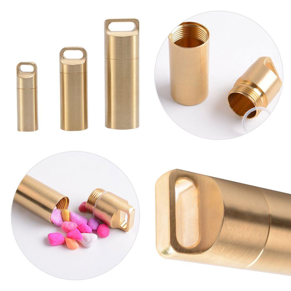 Bình Nước Sinh Tồn Bằng Đồng Thau Cao Cấp Chống Thấm Nước Tiện Dụng