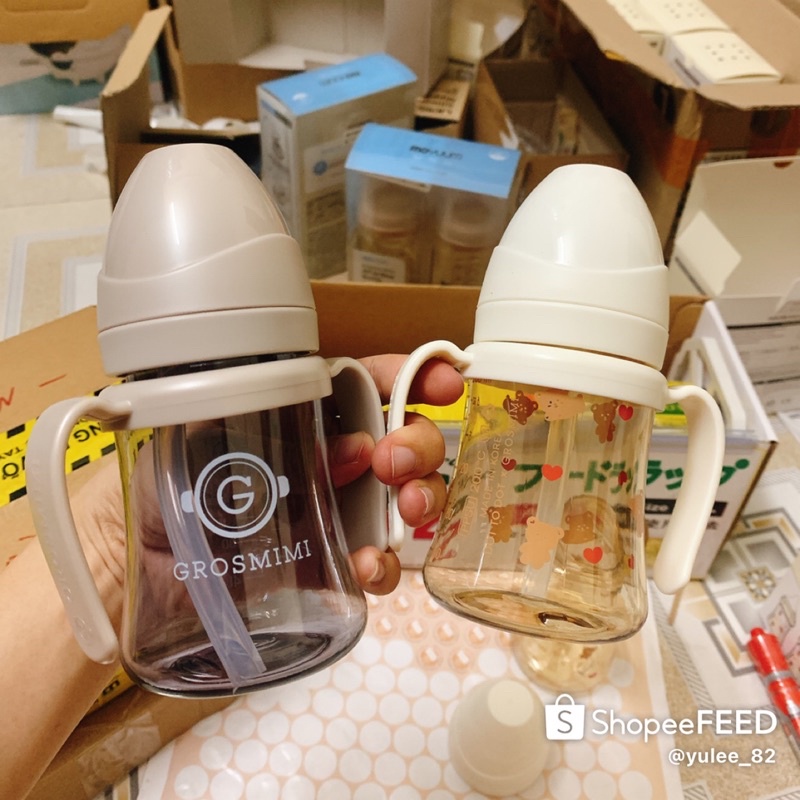 Tay cầm Gros- Tovimolly cổ rộng lắp vừa bebepick, mother K