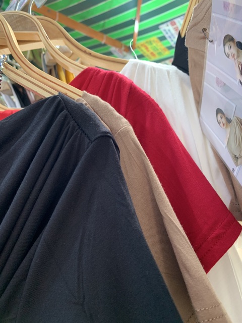 ÁO TRỄ VAI NHÚM CHẤT MÁT MS90166