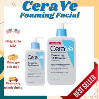 [Đủ Size] Sữa Rửa Mặt Cerave Renewing SA Cleanser