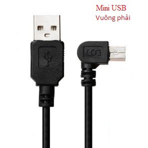 Dây nguồn cho camera hành trình Mini, Micro USB dài 3,5m