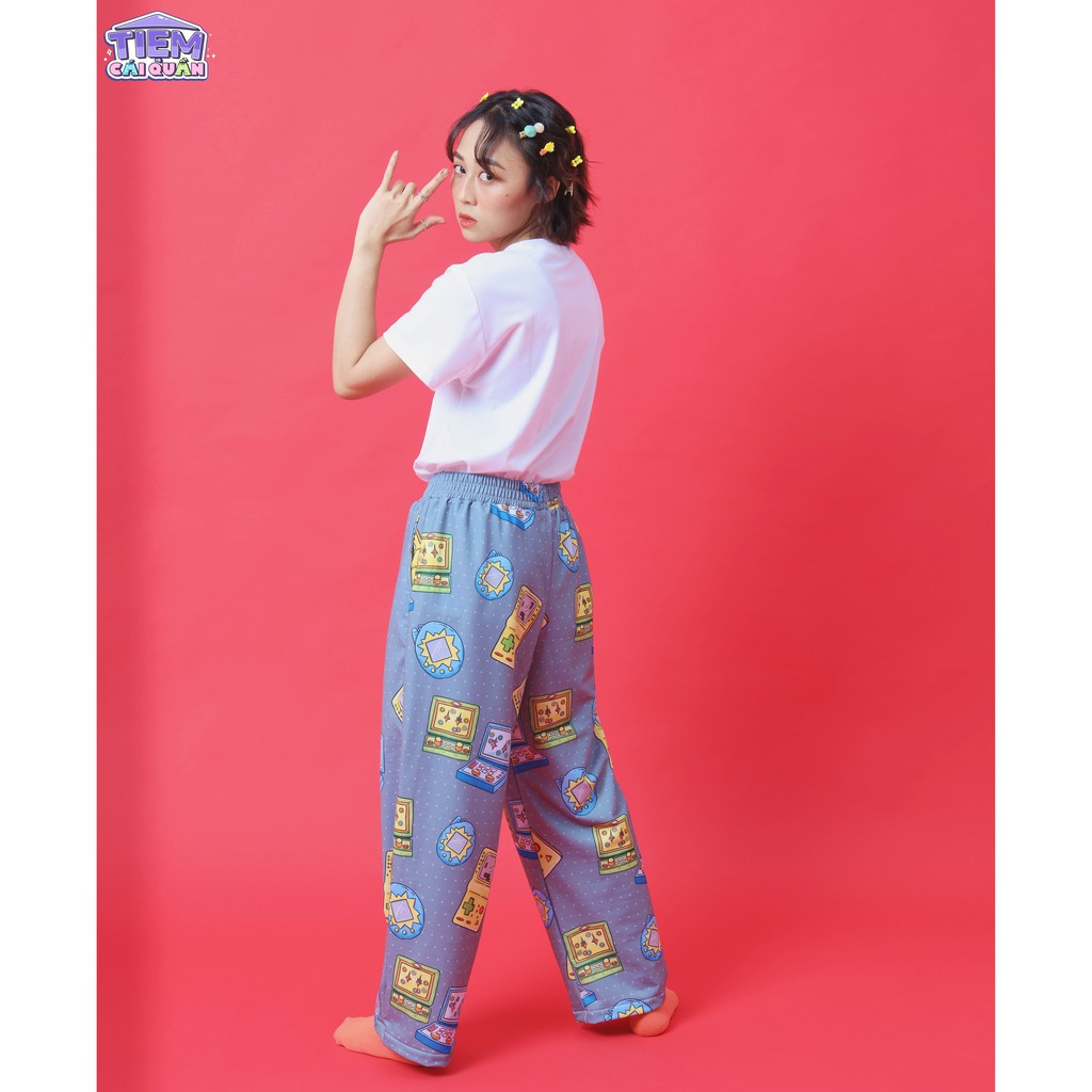Quần hoạ tiết MÁY CHƠI GAME by Tiệm cái quần | BigBuy360 - bigbuy360.vn