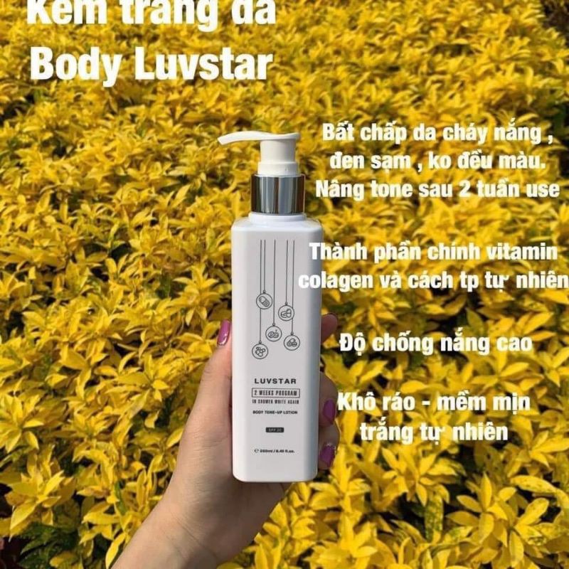 Dưỡng thể dưỡng da LUVSTAR LOTION